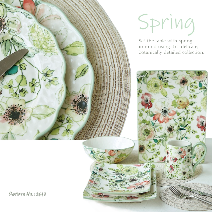 spring dinnerware wholesale