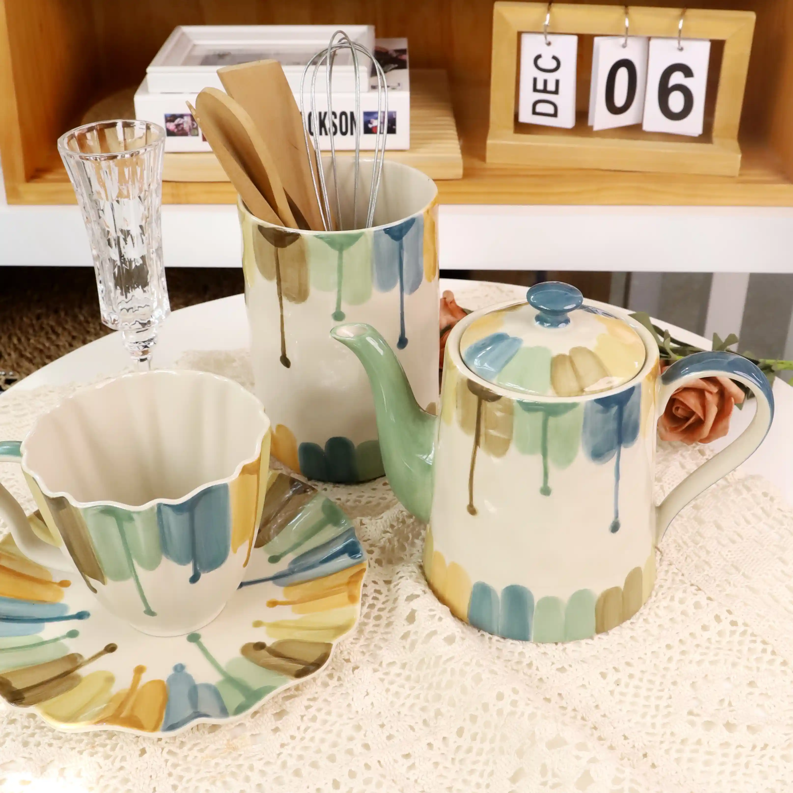 wholesale unique dinnerware sets tea set