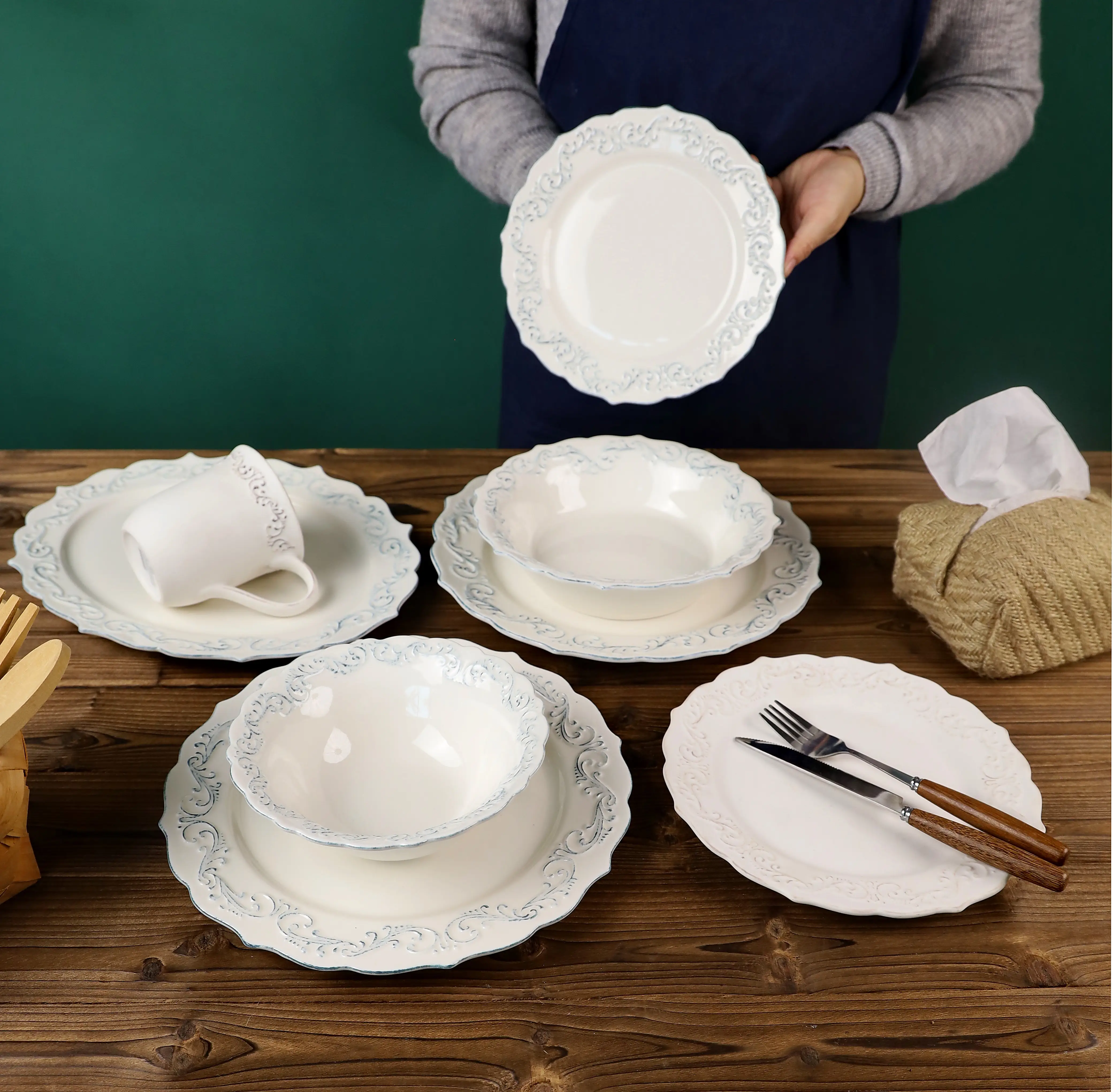 bulk weeding dinnerware porcelain serveware