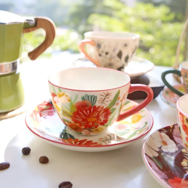 tea cup and saucer set bulk coffee cups